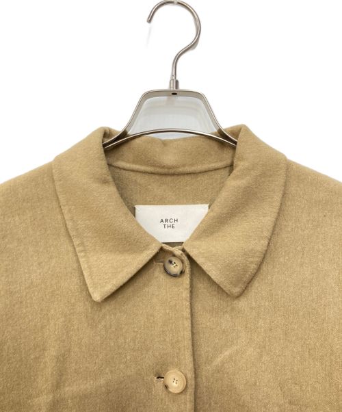 ARCH THE（アーチ ザ）ARCH THE (アーチザ) ウールシャツジャケット ブラウン サイズ:SIZE38の古着・服飾アイテム