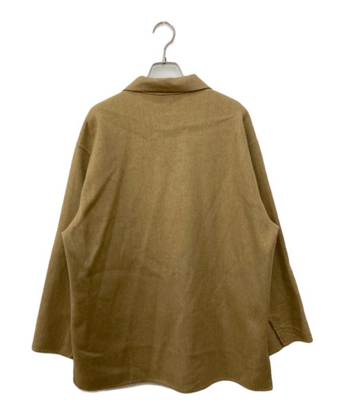 ARCH THE（アーチ ザ）ARCH THE (アーチザ) ウールシャツジャケット ブラウン サイズ:SIZE38の古着・服飾アイテム