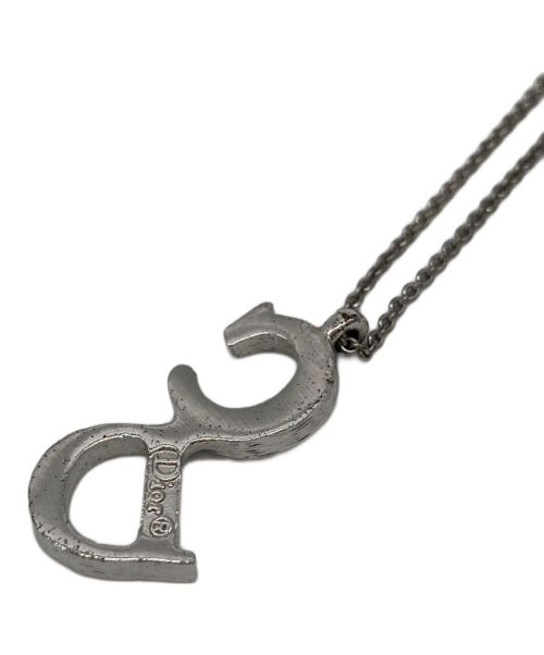 Dior（ディオール）DIOR (ディオール) CD ネックレス シルバーの古着・服飾アイテム