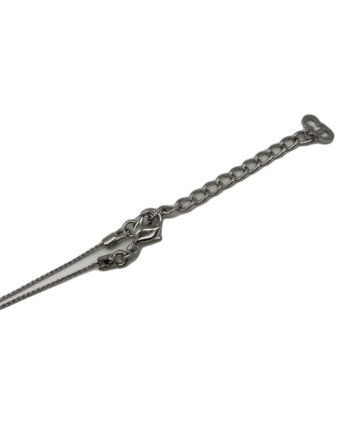 Dior（ディオール）DIOR (ディオール) CD ネックレス シルバーの古着・服飾アイテム