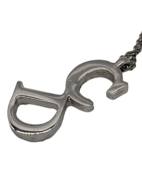 Dior（ディオール）DIOR (ディオール) CD ネックレス シルバーの古着・服飾アイテム