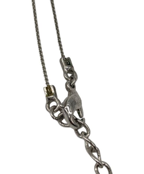 Dior（ディオール）DIOR (ディオール) CD ネックレス シルバーの古着・服飾アイテム