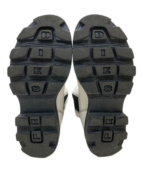 DIESEL（ディーゼル）DIESEL (ディーゼル) D-HAMMER CH W サイドゴアブーツ ホワイト サイズ:23㎝の古着・服飾アイテム