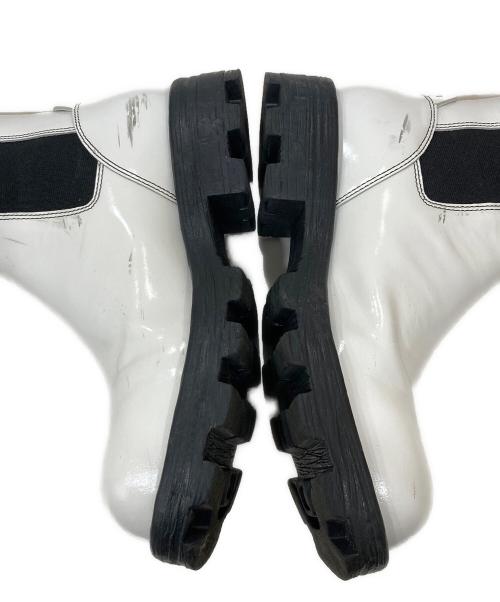 DIESEL（ディーゼル）DIESEL (ディーゼル) D-HAMMER CH W サイドゴアブーツ ホワイト サイズ:23㎝の古着・服飾アイテム