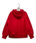 SUPREME (シュプリーム) Cross Box Logo Hooded Sweatshirt　クロスボックスロゴ フーデッドスウェットシャツ レッド サイズ:S：21000円