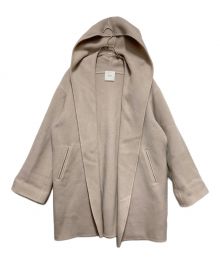 Spick and Span（スピック＆スパン）の古着「ダブルモッサリバーフーディーコート」｜ピンク