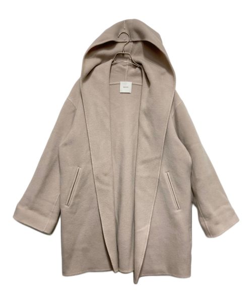 Spick and Span（スピック＆スパン）Spick and Span (スピックアンドスパン) ダブルモッサリバーフーディーコート ピンク サイズ:Mの古着・服飾アイテム