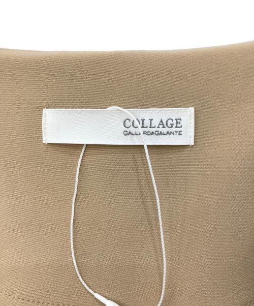 COLLAGE（コラージュ）COLLAGE (コラージュ) ワンピース ベージュ サイズ:Freeの古着・服飾アイテム
