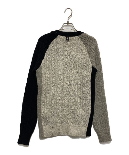wjk（ダブルジェイケー）wjk (ダブルジェイケー) ケーブルニット マルチカラー サイズ:Ⅿの古着・服飾アイテム