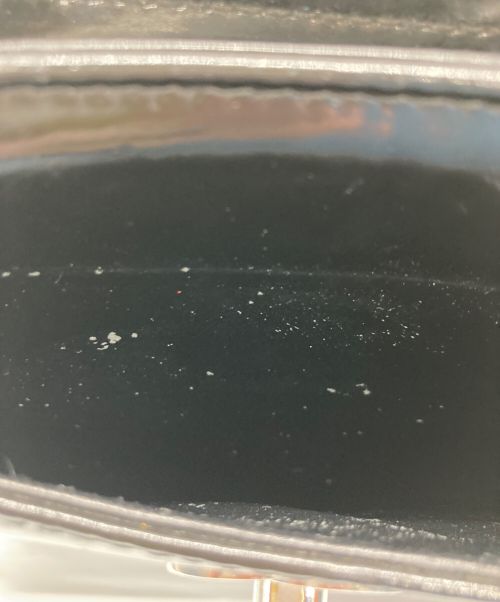 CHANEL（シャネル）CHANEL (シャネル) ココマークパテントチェーンショルダーバッグ ブラックの古着・服飾アイテム