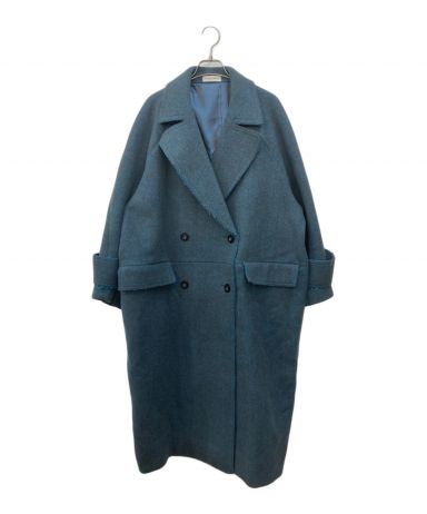 【極美品】メゾンスペシャル スーパー140シャンブレーダブルコート グリーン M MAISON SPECIAL（メゾンスペシャル）の「スーパー140シャンブレー