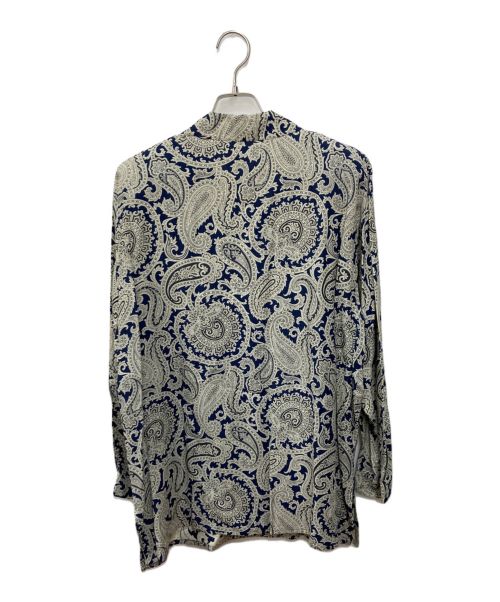 Burberry's（バーバリーズ）Burberry's (バーバリーズ) 総柄シャツ ネイビー サイズ:SIZE15の古着・服飾アイテム