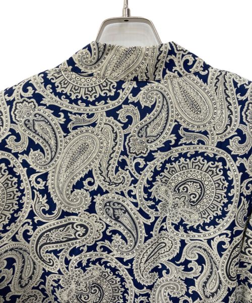 Burberry's（バーバリーズ）Burberry's (バーバリーズ) 総柄シャツ ネイビー サイズ:SIZE15の古着・服飾アイテム