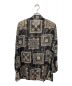 Burberry's (バーバリーズ) 総柄シャツ ブラック サイズ:SIZE17：5000円