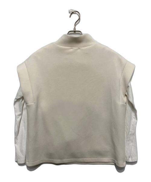 Denham（デンハム）Denham (デンハム) レイヤードカットソー アイボリー サイズ:FREEの古着・服飾アイテム