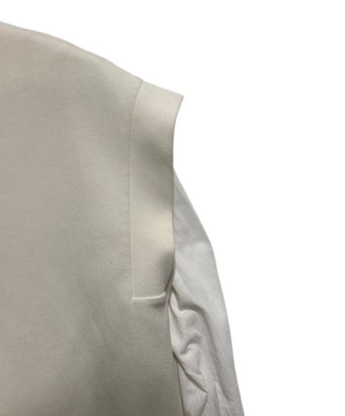 Denham（デンハム）Denham (デンハム) レイヤードカットソー アイボリー サイズ:FREEの古着・服飾アイテム