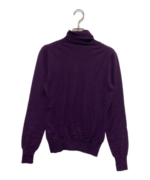 ALEXANDER McQUEEN（アレキサンダーマックイーン）ALEXANDER McQUEEN (アレキサンダーマックイーン) カシミヤニット パープル サイズ:不明の古着・服飾アイテム
