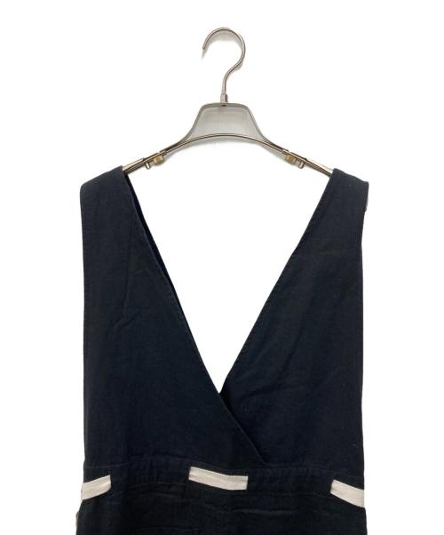 GRAMICCI（グラミチ）GRAMICCI (グラミチ) B:MING by BEAMS (ビーミングバイビームス) リネンサロペット ブラック サイズ:Sの古着・服飾アイテム