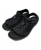 KEENキーン）の古着「ユニーク サンダル」｜ブラック