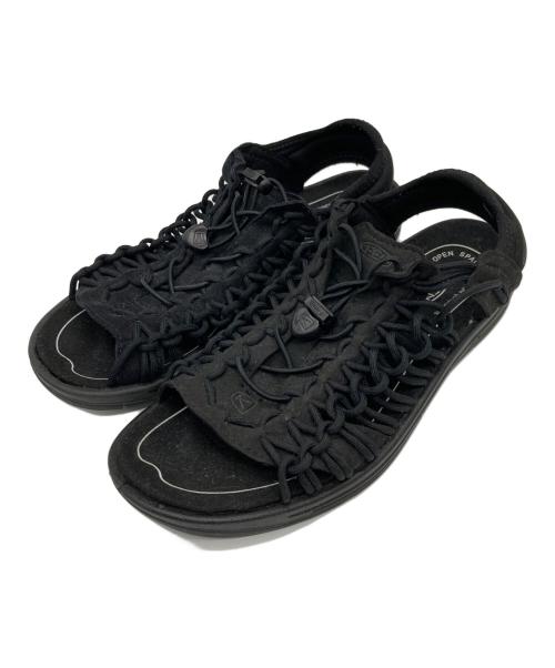 KEEN（キーン）KEEN (キーン) ユニーク サンダル ブラック サイズ:27.5㎝の古着・服飾アイテム