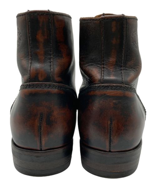 BUTTERO（ブッテロ）BUTTERO (ブッテロ) T-BONE レースアップブーツ ブラウン サイズ:SIZE40の古着・服飾アイテム