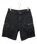 X-LARGEエクストララージ）の古着「DENIM CARGO SHORT PANTS」｜インディゴ