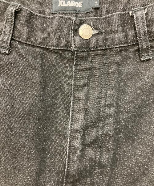 X-LARGE（エクストララージ）X-LARGE (エクストララージ) DENIM CARGO SHORT PANTS インディゴ サイズ:SIZE 34の古着・服飾アイテム