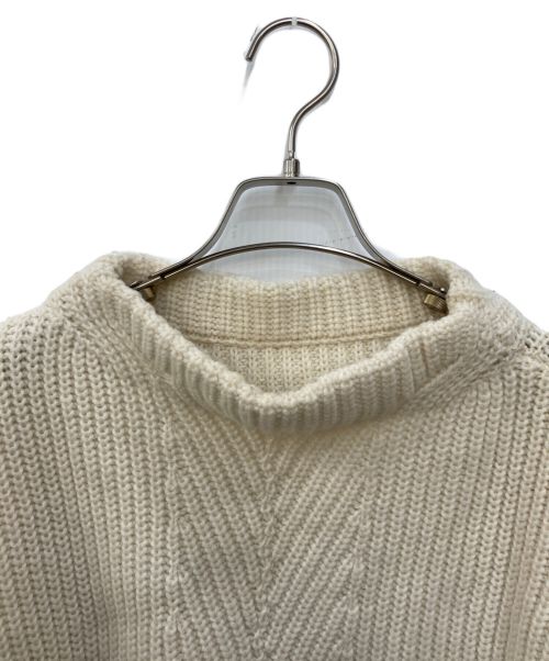 ELENDEEK（エレンディーク）ELENDEEK (エレンディーク) 切替ニット アイボリー サイズ:Fの古着・服飾アイテム