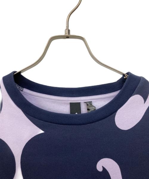 adidas（アディダス）adidas (アディダス) marimekko (マリメッコ) スウェット パープル サイズ:Lの古着・服飾アイテム