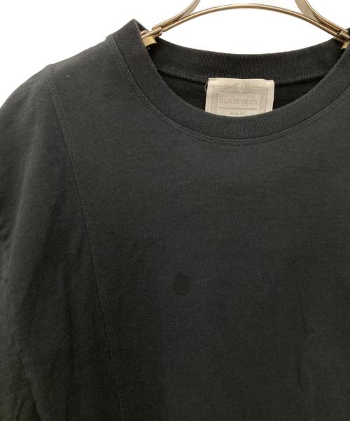 BEARDSLEY（ビアズリー）BEARDSLEY (ビアズリー) リネンカットソー ブラック サイズ:FREEの古着・服飾アイテム