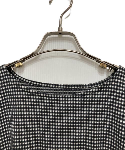 BEARDSLEY（ビアズリー）BEARDSLEY (ビアズリー) ビアズリーコクーンスリーブカットソー ホワイト×ブラック サイズ:FREEの古着・服飾アイテム