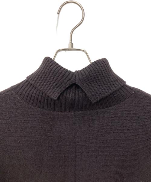 green label relaxing（グリーンレーベルリラクシング）green label relaxing (グリーンレーベルリラクシング) ウール タートルネック ドルマン プルオーバー ニット ブラウン サイズ:FREEの古着・服飾アイテム