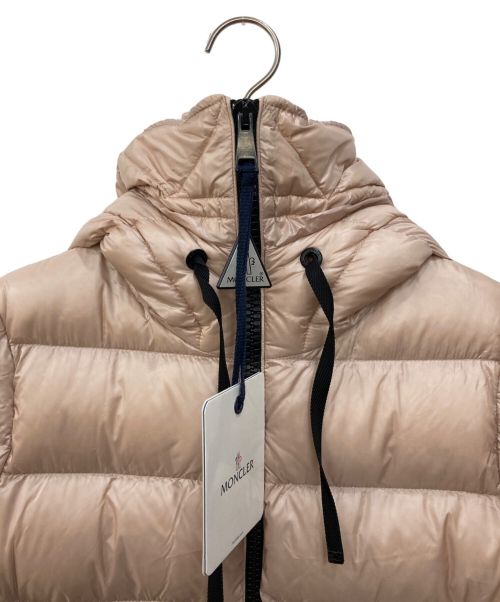 MONCLER（モンクレール）MONCLER (モンクレール) SUYENダウンコート ピンク サイズ:SIZE2の古着・服飾アイテム