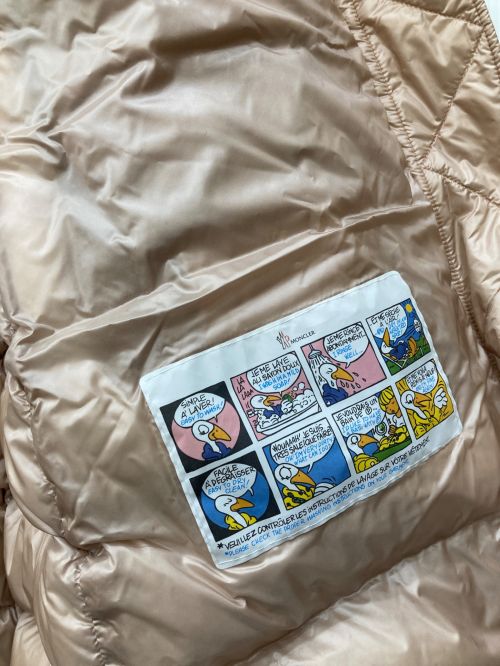MONCLER（モンクレール）MONCLER (モンクレール) SUYENダウンコート ピンク サイズ:SIZE2の古着・服飾アイテム