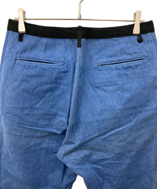 THE Sakaki（ザ サカキ）the sakaki (ザ サカキ) Semi Wide Pants　セミワイドパンツ ブルー サイズ:Mの古着・服飾アイテム