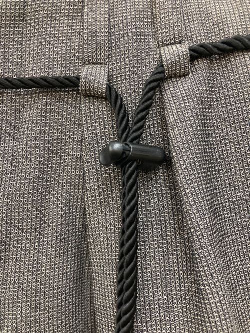 ETHOSENS（エトセンス）ETHOSENS (エトセンス) HONEYCOMB TAPERED SLACKS　ハニカムテーパードスラックス グレー サイズ:SIZE1の古着・服飾アイテム