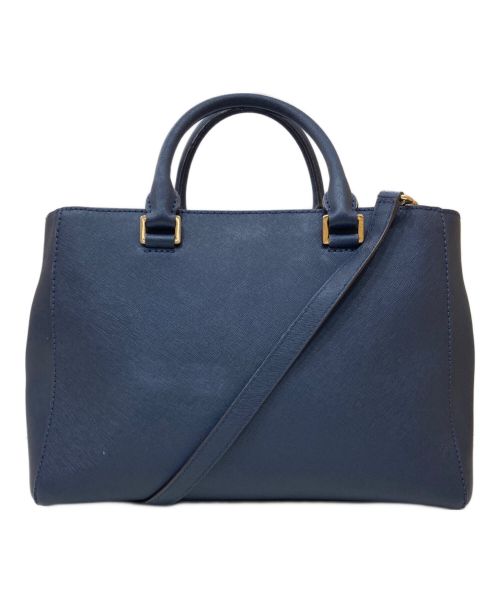 MICHAEL KORS（マイケル・コース）MICHAEL KORS (マイケルコース) 2WAYバッグ ネイビーの古着・服飾アイテム