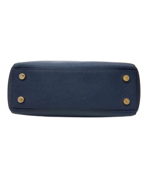 MICHAEL KORS（マイケル・コース）MICHAEL KORS (マイケルコース) 2WAYバッグ ネイビーの古着・服飾アイテム