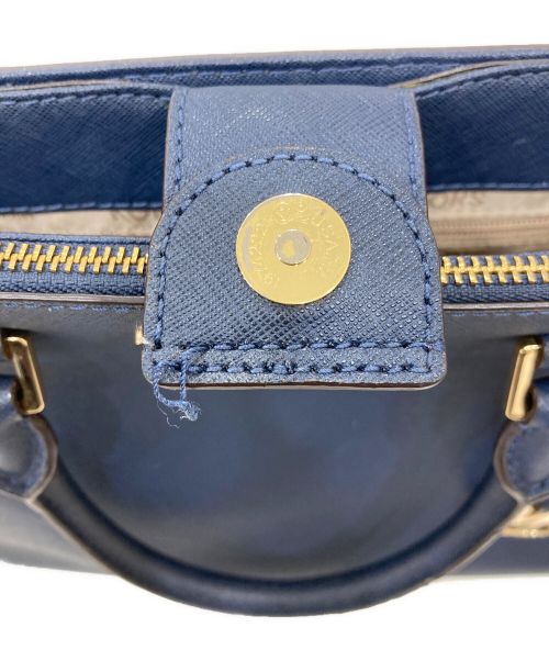 MICHAEL KORS（マイケル・コース）MICHAEL KORS (マイケルコース) 2WAYバッグ ネイビーの古着・服飾アイテム