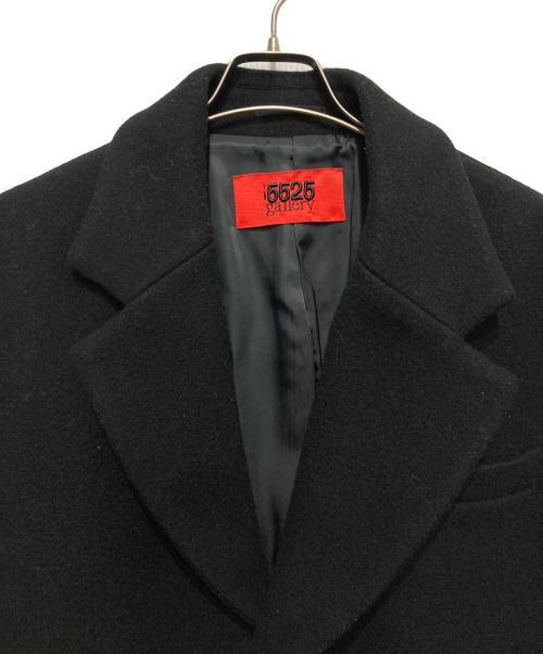5525gallery（ゴーゴーニーゴーギャラリー）5525gallery (ゴーゴーニーゴーギャラリー) WIDE LAPEL JACKET　ワイドラペルジャケット ブラック サイズ:Lの古着・服飾アイテム