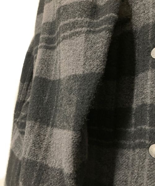 THE NORTHFACE PURPLELABEL（ザ・ノースフェイス パープルレーベル）THE NORTHFACE PURPLELABEL (ザ・ノースフェイス パープルレーベル) Wool Field CPO Jacket　ウールフィールドCPOジャケット グレー サイズ:Mの古着・服飾アイテム