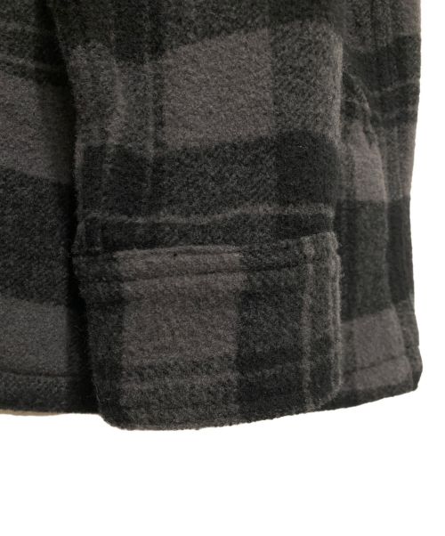 THE NORTHFACE PURPLELABEL（ザ・ノースフェイス パープルレーベル）THE NORTHFACE PURPLELABEL (ザ・ノースフェイス パープルレーベル) Wool Field CPO Jacket　ウールフィールドCPOジャケット グレー サイズ:Mの古着・服飾アイテム