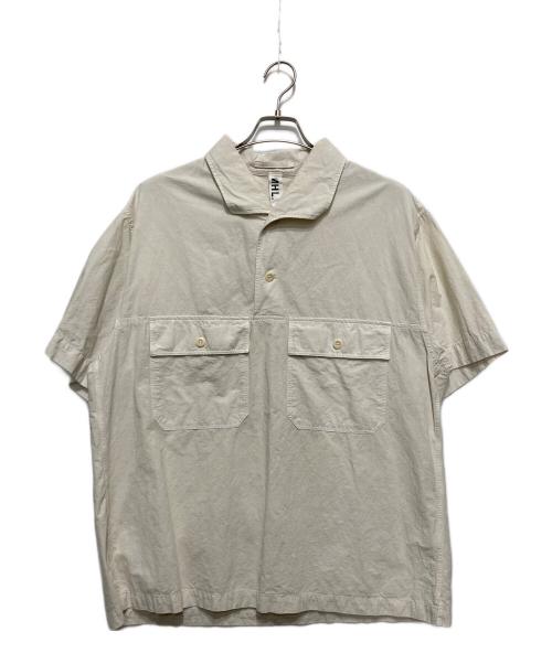 MHL（エムエイチエル）MHL (エムエイチエル) 半袖シャツ ホワイト サイズ:Lの古着・服飾アイテム