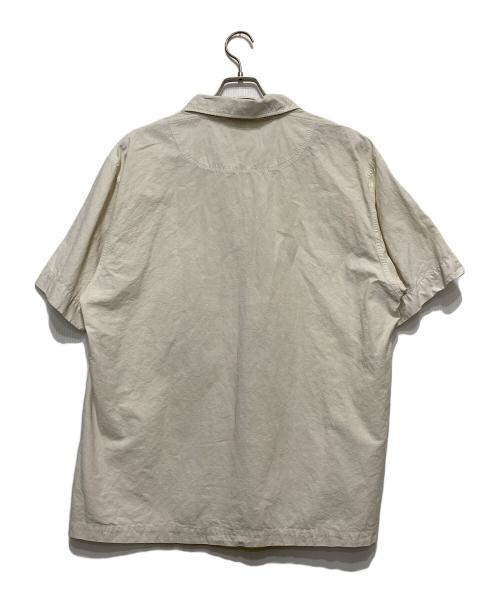 MHL（エムエイチエル）MHL (エムエイチエル) 半袖シャツ ホワイト サイズ:Lの古着・服飾アイテム