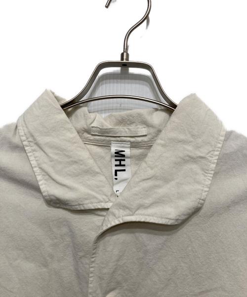 MHL（エムエイチエル）MHL (エムエイチエル) 半袖シャツ ホワイト サイズ:Lの古着・服飾アイテム