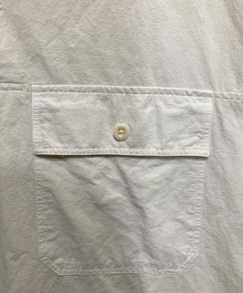 MHL（エムエイチエル）MHL (エムエイチエル) 半袖シャツ ホワイト サイズ:Lの古着・服飾アイテム