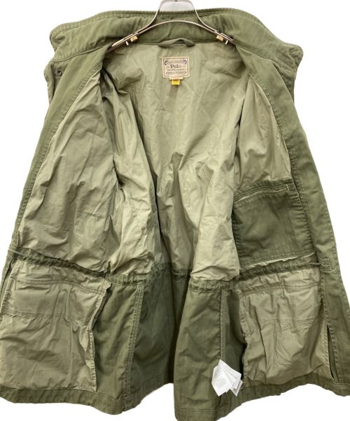 POLO RALPH LAUREN（ポロ・ラルフローレン）POLO RALPH LAUREN (ポロ・ラルフローレン) フィールドジャケット オリーブ サイズ:XXLの古着・服飾アイテム