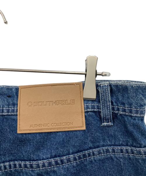 SOUTHPOLE（サウスポール）SOUTHPOLE (サウスポール) ハーフパンツ ブルー サイズ:W40の古着・服飾アイテム