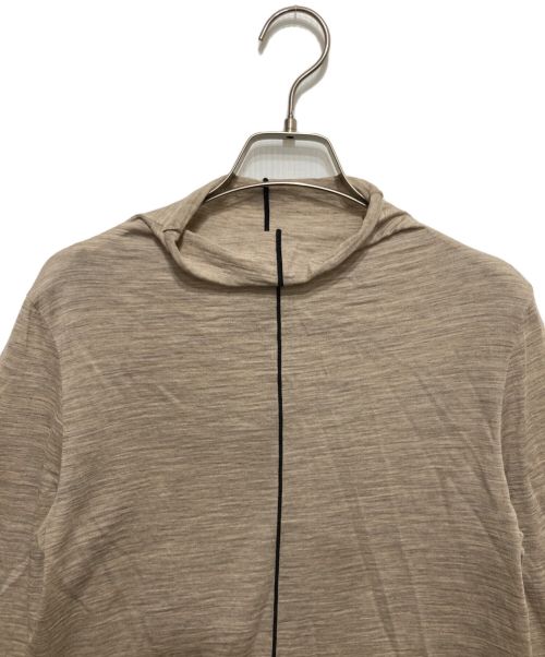 ADORE（アドーア）ADORE (アドーア) ウールジャージータートル ベージュ サイズ:SIZE38の古着・服飾アイテム