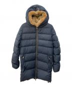 DUVETICAデュベティカ）の古着「carysdue ダウンコート」｜ネイビー